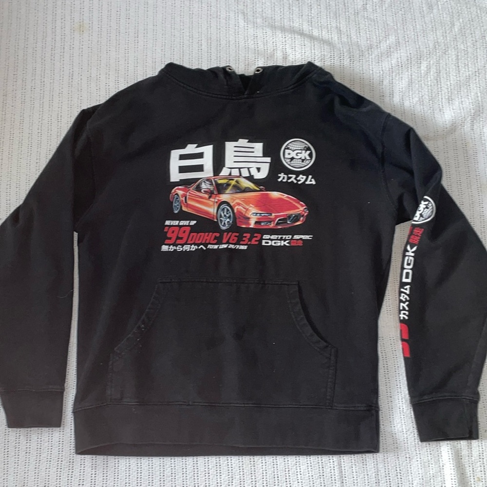 DGK pole position black hoodie